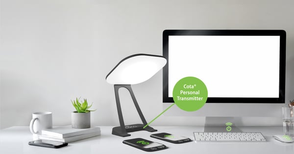 Cota Personal Desk Lamp Transmitter & Phone Sleeve