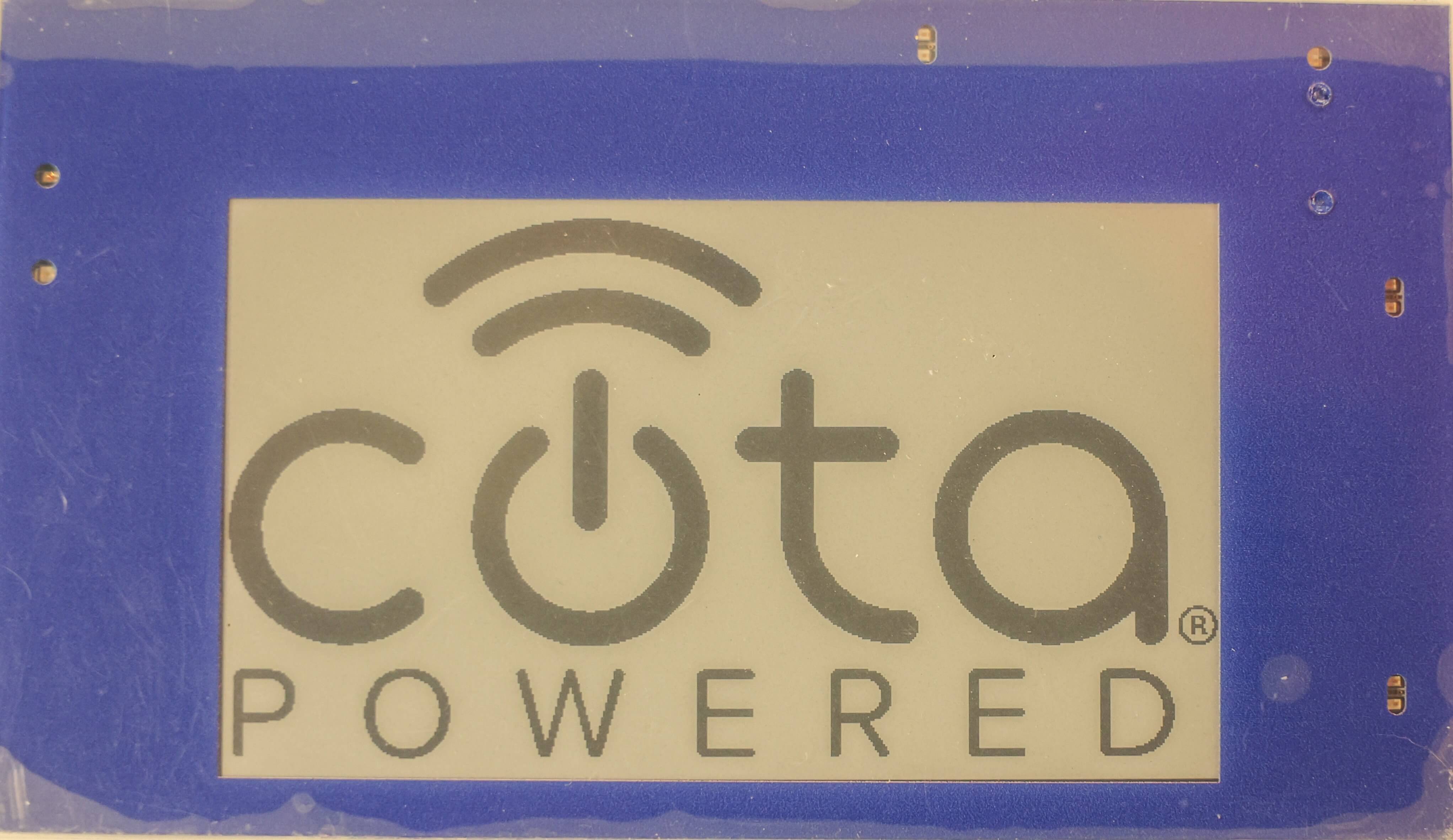  Cota® ePaper RFID Tag | Fujitsu Semiconductor Solution